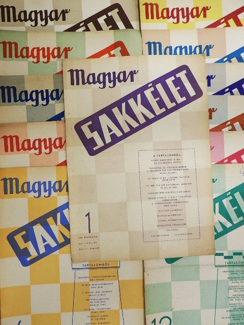 Magyar sakkélet 1958/1-12. [antikvár]