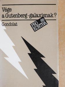 Marshall McLuhan - Vége a Gutenberg-galaxisnak? [antikvár]