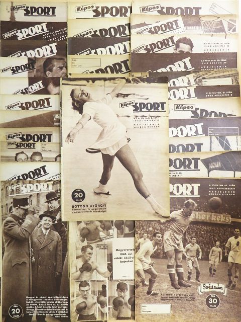 Ambrózi Pál - Képes Sport 1943. (nem teljes évfolyam) [antikvár]
