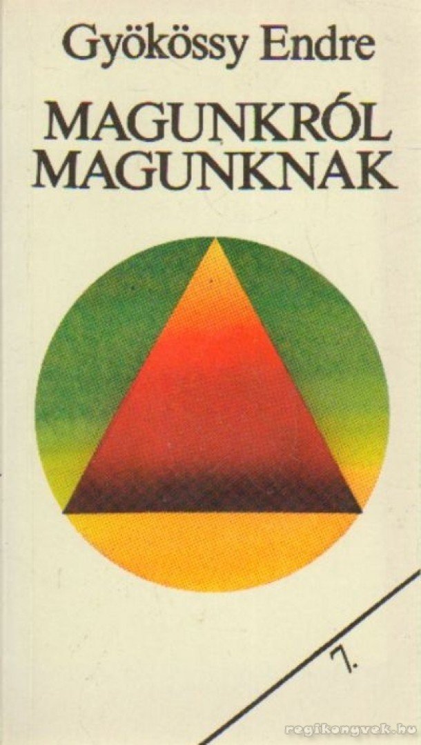 GYÖKÖSSY ENDRE - Magunkról magunknak [antikvár]