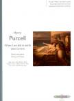 PURCELL - DIDO'S LAMENT (WHEN I AM LAID IN EARTH) GESANG UND KLAVIER HOHE STIMME ANTIKVÁR