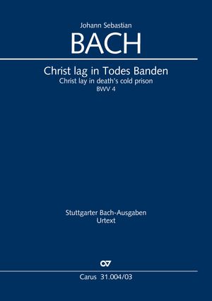 J. S. Bach - KANTATE 4: CHRIST LAG IN TODES BANDEN BWV 4 KLAVIERAUSZUG
