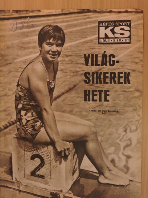 Bécs István - Képes Sport 1970. szeptember 15. [antikvár]