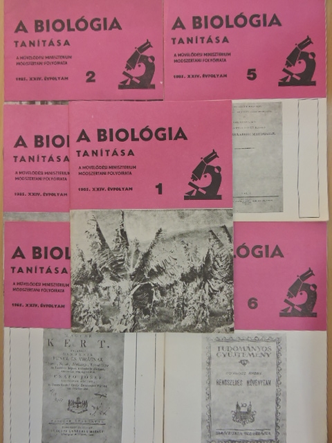 Agárdy Sándor - A Biológia Tanítása 1985. január-december [antikvár]