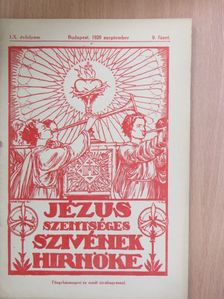 Dr. Erdey Ferenc - Jézus Szentséges Szivének Hirnöke 1926. szeptember [antikvár]