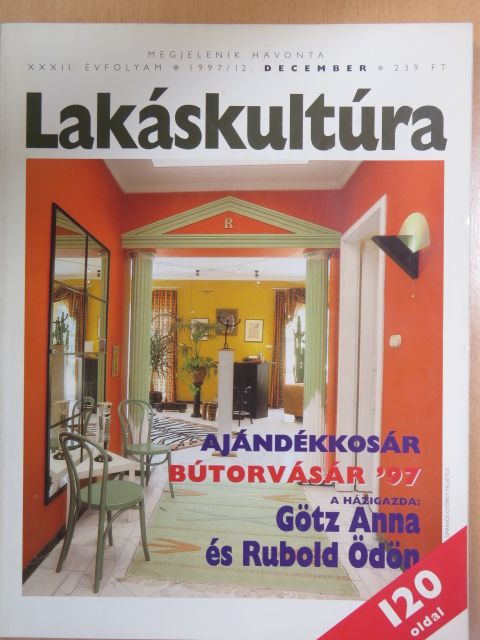 Bors Edit - Lakáskultúra 1997. december [antikvár]