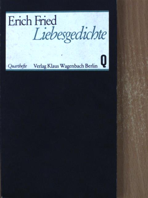 Erich Fried - Liebesgedichte [antikvár]