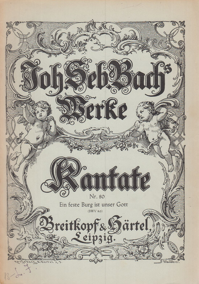 Johann Sebastian Bach - Kantate Nr. 80 [antikvár]
