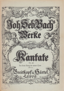 Johann Sebastian Bach - Kantate Nr. 80 [antikvár]