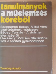 Bécsy Tamás - Tanulmányok a műelemzés köréből (dedikált példány) [antikvár]