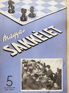Asztalos Lajos - Magyar Sakkélet 1954. május [antikvár]