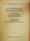 Dr. Abádi Nagy Zoltán - Ó- és középangol irodalomtörténet [antikvár]