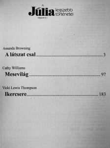 Amanda Browning - A látszat csal/Mesevilág/Ikercsere [antikvár]