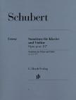 SCHUBERT - SONATINEN FÜR KLAVIER UND VIOLINO OPUS POST. 137 URTEXT