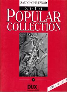 POPULAR COLLECTION 7 SAXOPHONE TENOR SOLO