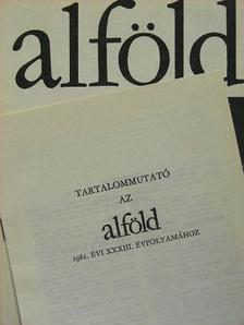 Antalffy Gyula - Alföld 1983/1. [antikvár]