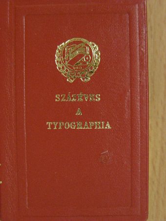 Százéves a Typographia (minikönyv) [antikvár]
