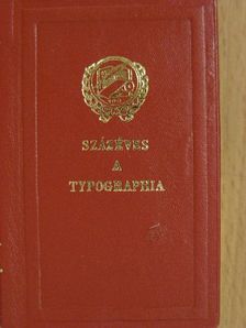 Százéves a Typographia (minikönyv) [antikvár]