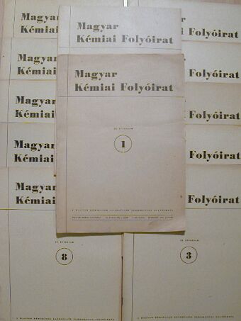 Almássy Gyula - Magyar Kémiai Folyóirat 1953. január-december [antikvár]