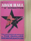 Adam Hall - The Ninth Directive [antikvár]