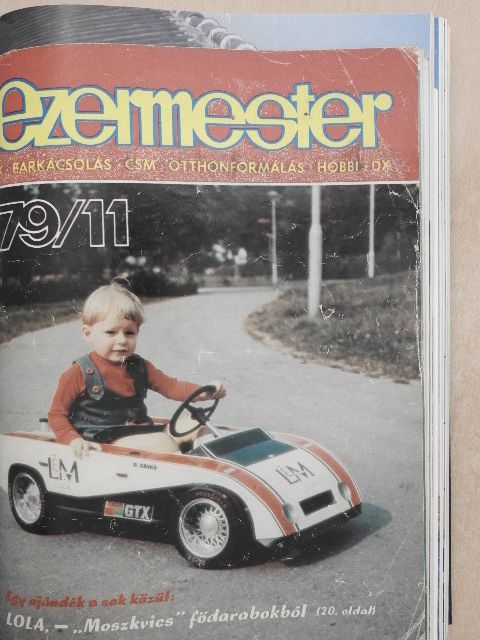 Csenár Imre - Ezermester 1979., 1982. (vegyes számok) (12 db) [antikvár]