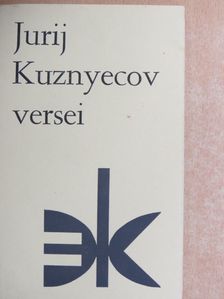 Jurij Kuznyecov - Jurij Kuznyecov versei [antikvár]