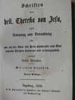 Avilai Szent Teréz - Schriften der heil. Theresia von Jesu I-VII. (gótbetűs) [antikvár]