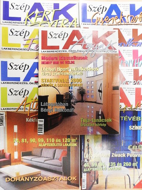 Szép lak 2001. (nem teljes évfolyam) [antikvár]