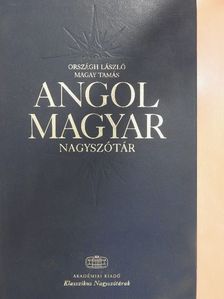 Magay Tamás - Angol-magyar nagyszótár [antikvár]
