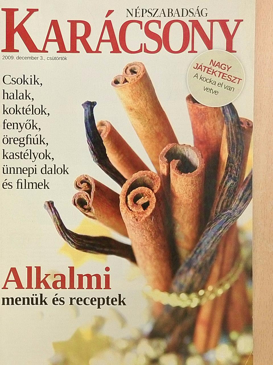 Angeli Adrienn - Népszabadság Karácsony 2009.  [antikvár]
