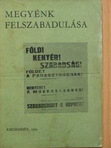 Megyénk felszabadulása 1944 [antikvár]