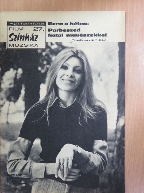 Albert István - Film-Színház-Muzsika 1974. július 6. [antikvár]