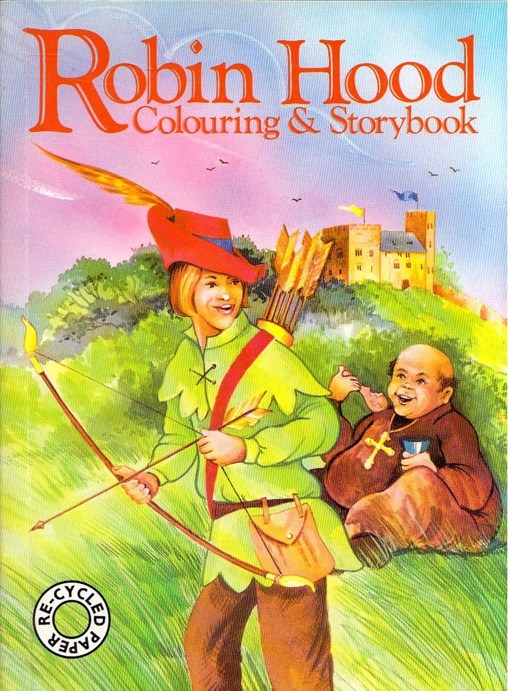 Robin Hood: Colouring & Storybook [antikvár]