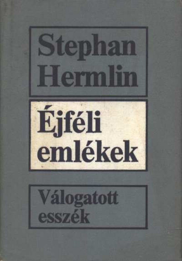 Hermlin, Stephan - Éjféli emlékek [antikvár]