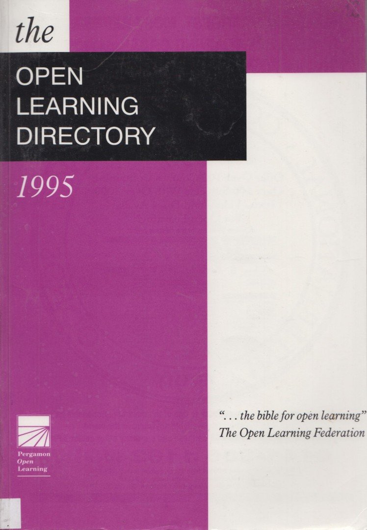 The Open Learning Directory 1995 [antikvár]