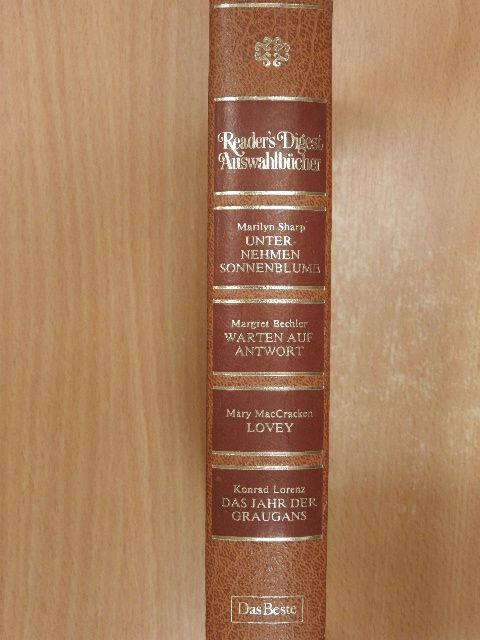 Konrad Lorenz - Unternehmen Sonnenblume/Warten auf Antwort/Lovey/Das Jahr der Graugans [antikvár]