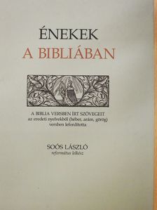 Énekek a Bibliában (dedikált példány) [antikvár]