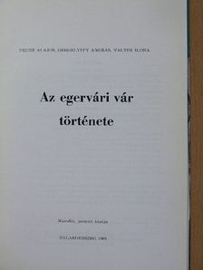 Degré Alajos - Az egervári vár története [antikvár]