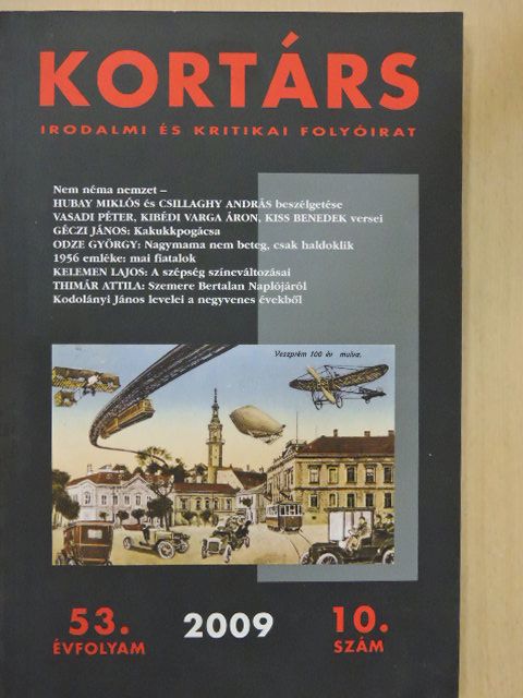 Csillaghy András - Kortárs 2009. október [antikvár]