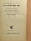 Manfred Freiherr von Richthofen - Der rote Kampfflieger (gótbetűs) [antikvár]