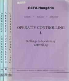 Csikós Istvánné, Juhász Tibor, Dr. Papp Ottó, Kertész Tamás - Operatív Controlling I-III. [antikvár]
