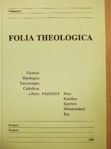 Hermann Geißler - Folia Theologica 5. [antikvár]