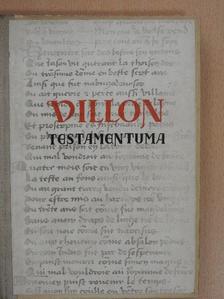 Francois Villon - Villon testamentuma [antikvár]