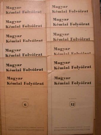 Almássy Gyula - Magyar Kémiai Folyóirat 1954. január-december [antikvár]