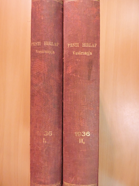 Herczeg Ferenc - A Pesti Hirlap Vasárnapja 1936. (nem teljes évfolyam) I-II. [antikvár]