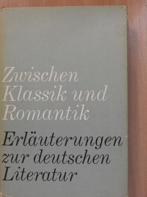 Dr. Günter Albrecht - Zwischen Klassik und Romantik [antikvár]