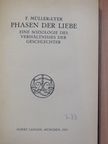 F. Müller-Lyer - Phasen der Liebe [antikvár]