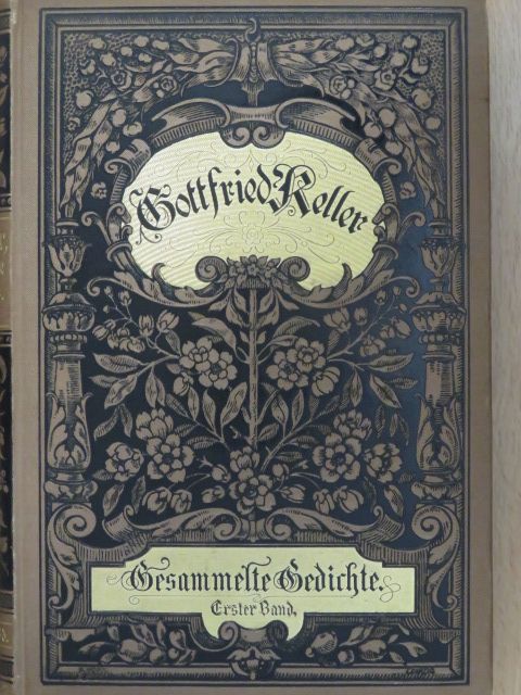 Gottfried Keller - Gesammelte Gedichte I. (gótbetűs) [antikvár]