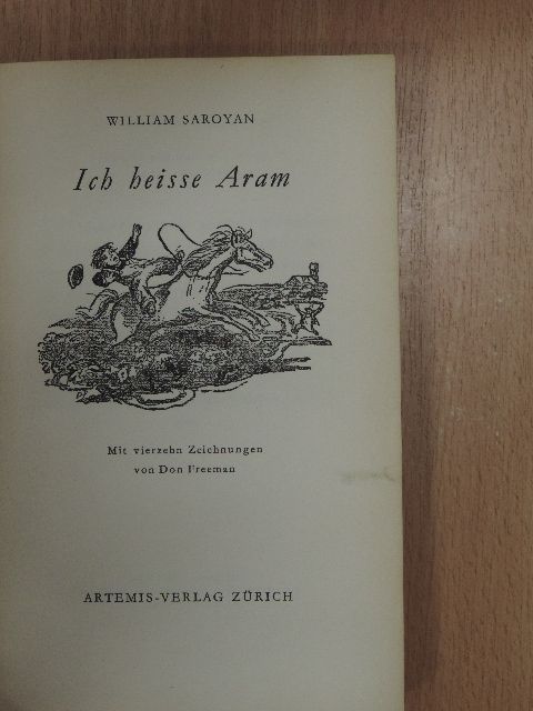 William Saroyan - Ich heisse Aram [antikvár]