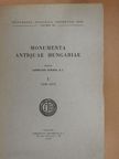Monumenta antiquae hungariae I [antikvár]